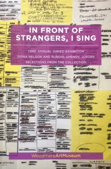 Yellow, white & pink Woodmere exhibition catalog cover