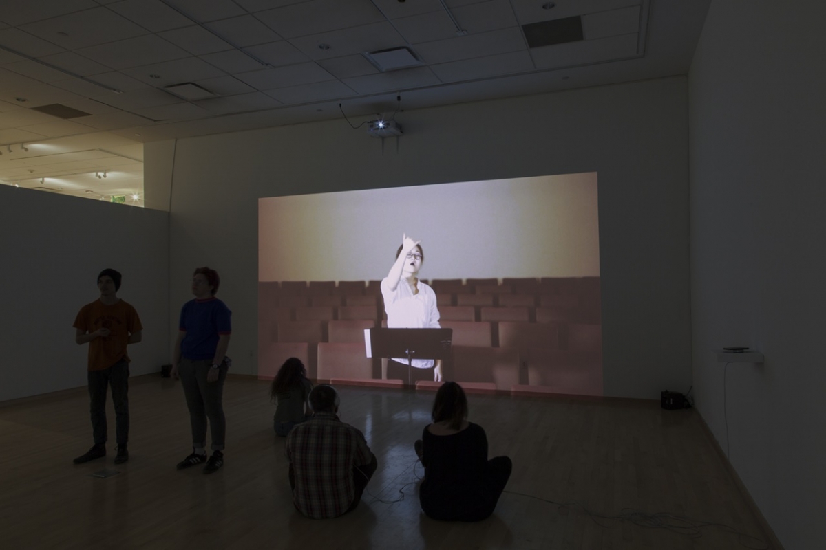 Video of a performance by Yixuan Pan, Tyler Glass MFA '17