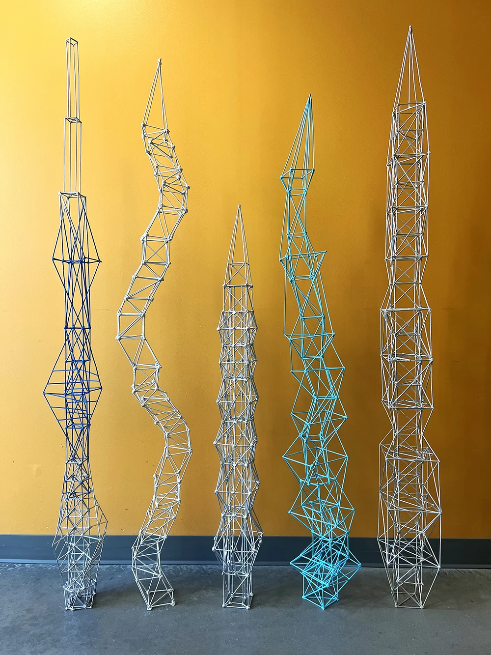Tower Models by 3rd and 4th Year Architecture Students