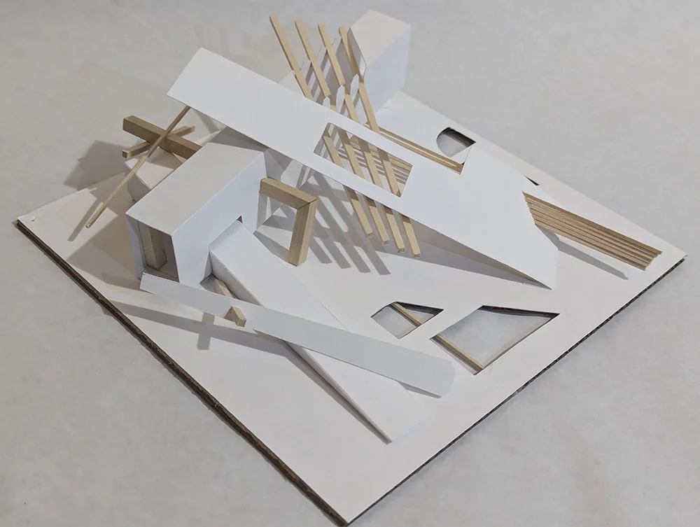 Architecture Foundations student work by Tyler Sames