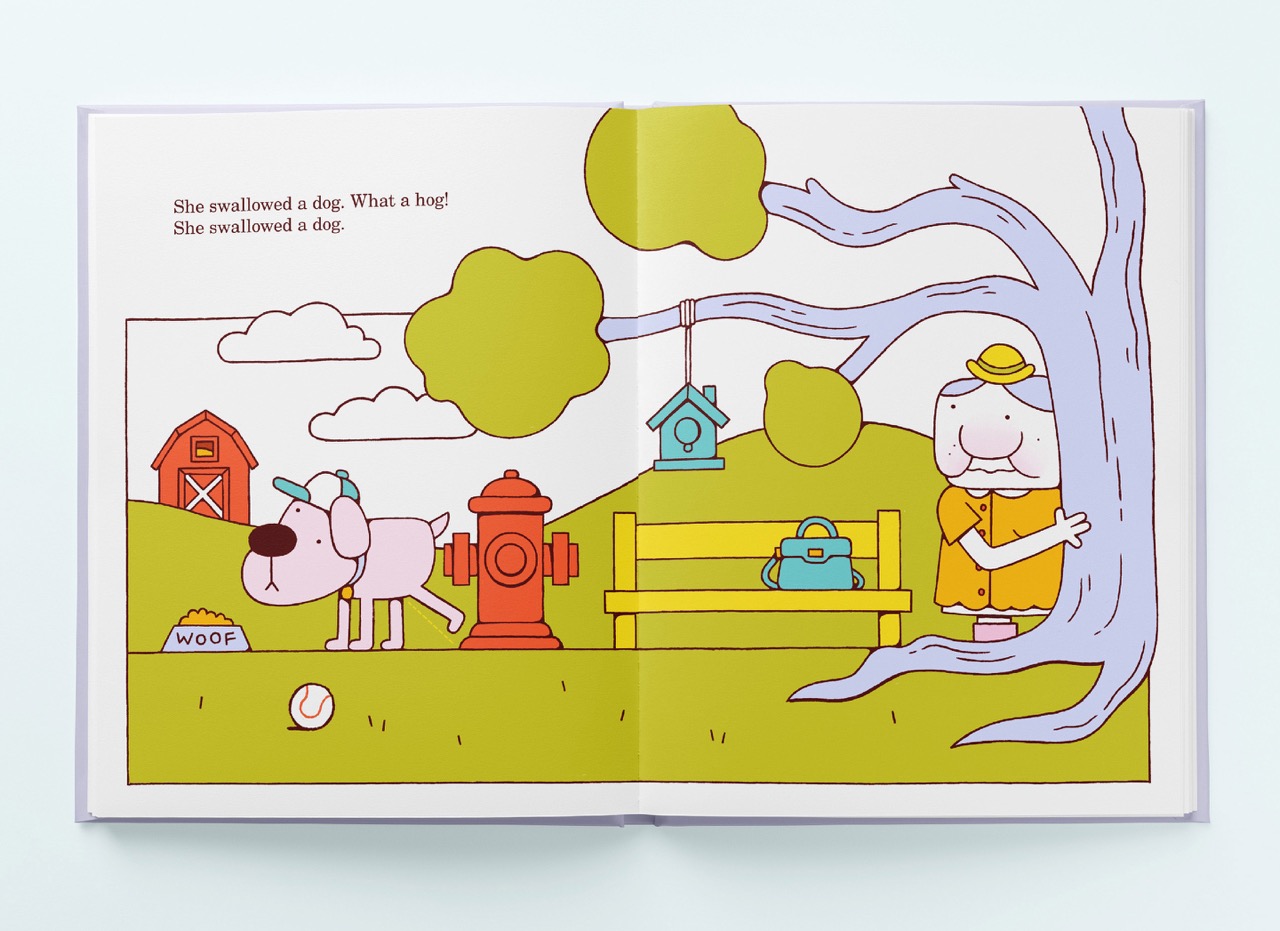 There Was an Old Lady Who Swallowed a Fly by April Frinfrock