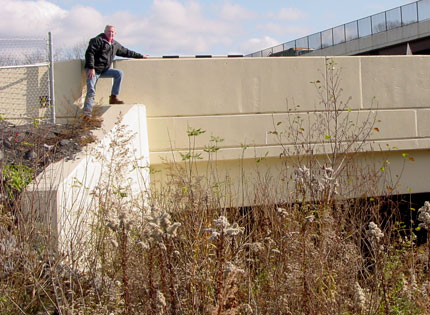 Image of Pennypack Creek, Richard Fromuth Standing