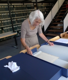 In the archives Gerda Panofsky