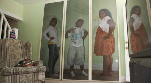 Photographs on display