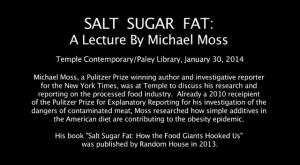 Michael Moss: Salt Sugar Fat