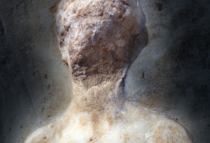 Photographic portrait of an ancient bust by Dimitra Ermeidou Portrait by Dimitra Ermeidou