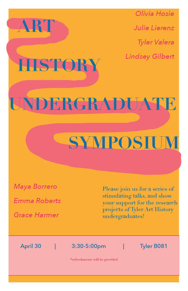 Art History Undergraduate Symposium | Tyler School Of Art And Architecture