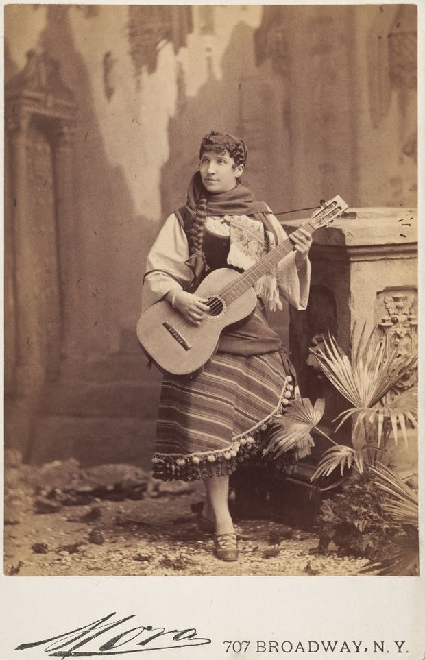 Alice Oates by Jose Maria Mora ca. 1880-1885