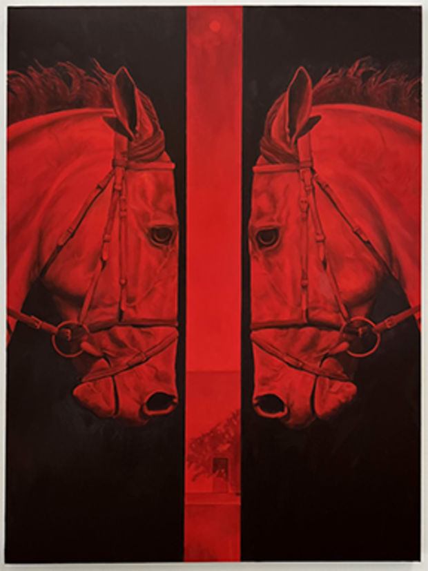 Claire HarnEnz, Inside Me There Are 2 Horses, 2023