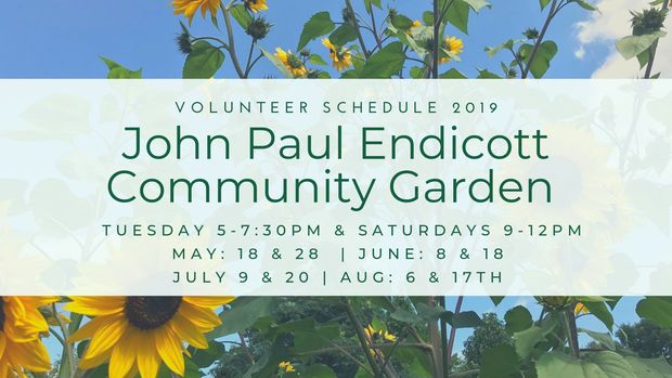 Endicott community garden flyer Endicott community garden flyer