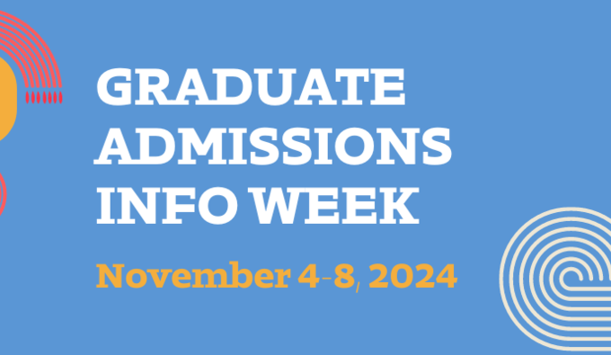 Tyler Graduate Admissions Info Session Week banner