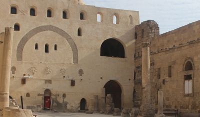Coptic White Monastery in Egypt