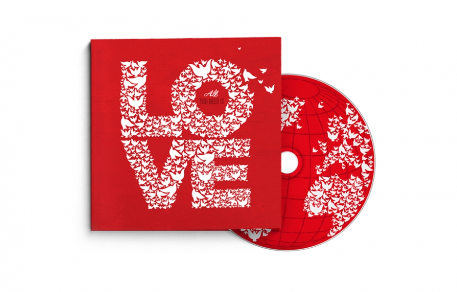 Love is all you need cd packaging 
