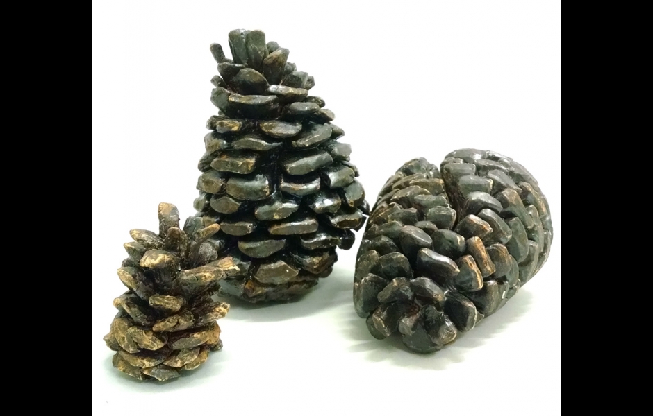 Ceramics Pinecones by Lindsay King