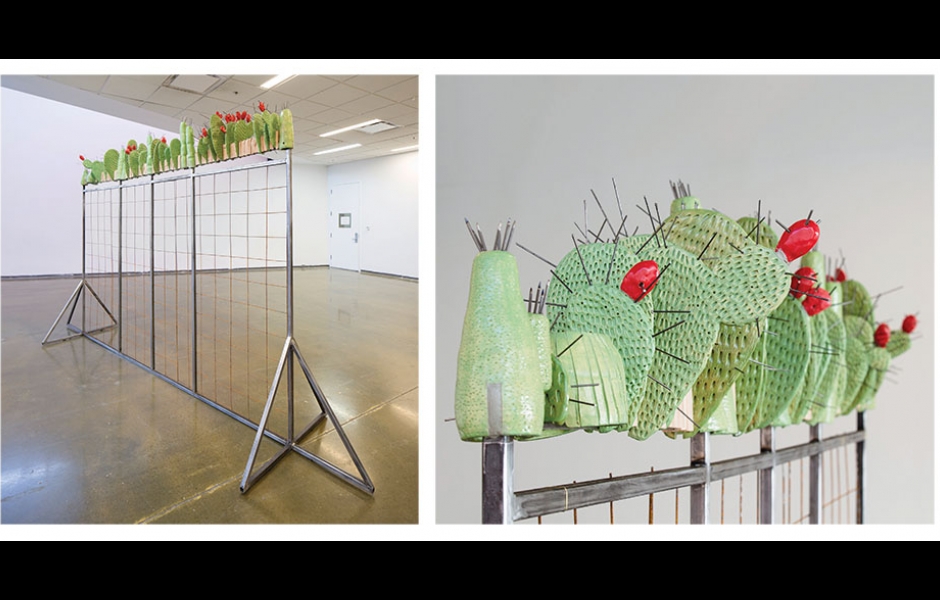 Fence Sculpture by Julia Policastro