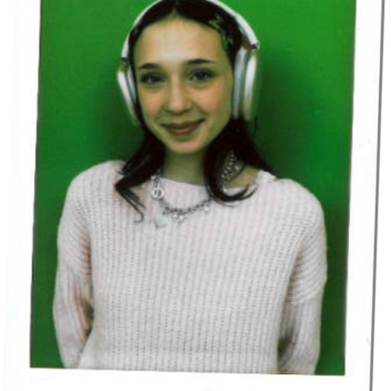 Polaroid photo of Ashley Olivieri