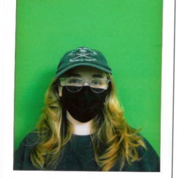 Polaroid photo of Brenna West
