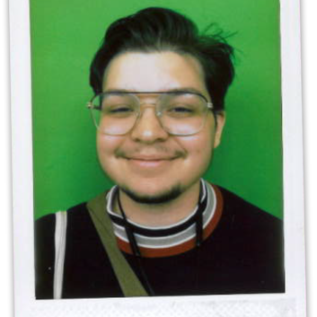 Polaroid photo of Kieran Becker