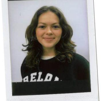 Polaroid photo of Norah Gilbert