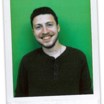 Polaroid photo of Rafael Friedlander