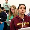participants in the Whistling Orchestra show