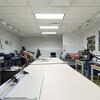Students working inside a photography classroom at Tyler.