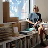Sara Zewde sitting in her studio