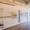 installation of work connected with Brigitte Knowles